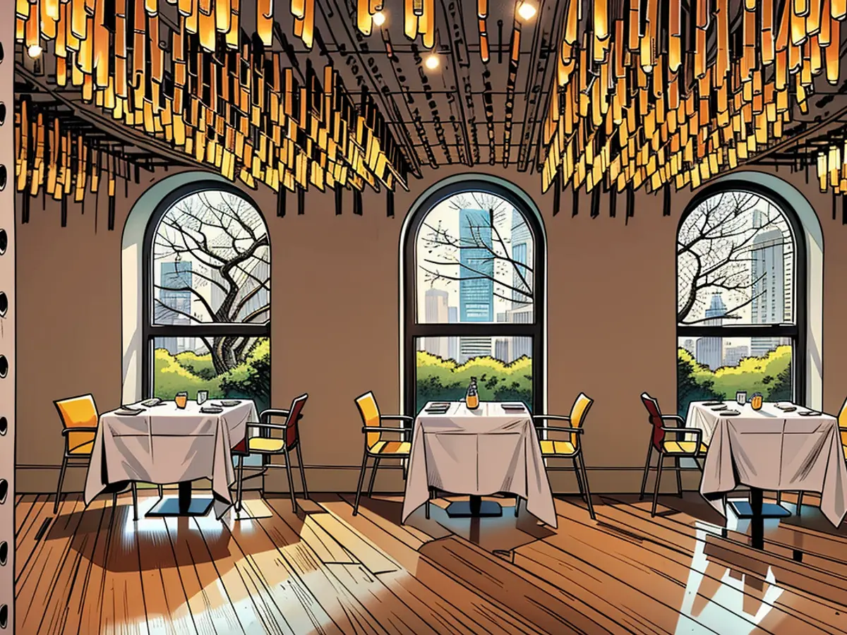 Das stilvolle Restaurant des Hotels bietet erstklassige Menüs in einer privaten Atmosphäre.