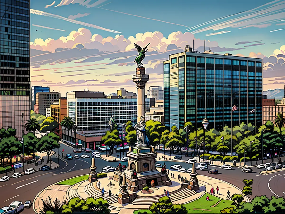 Città del Messico è balzata di 46 posizioni al numero 33 della classifica delle città più costose per i dipendenti internazionali.