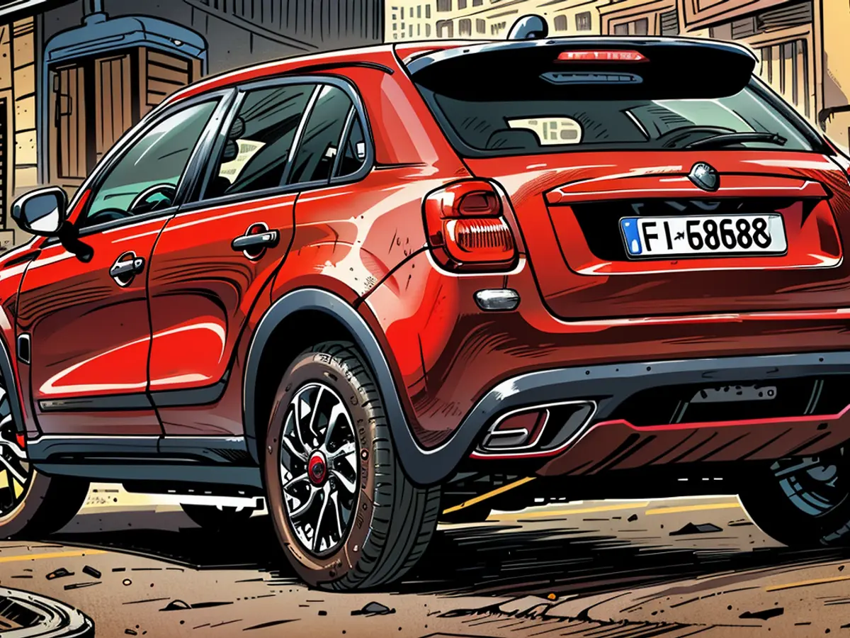 The Fiat 600e crossover is 4.17 meters long.