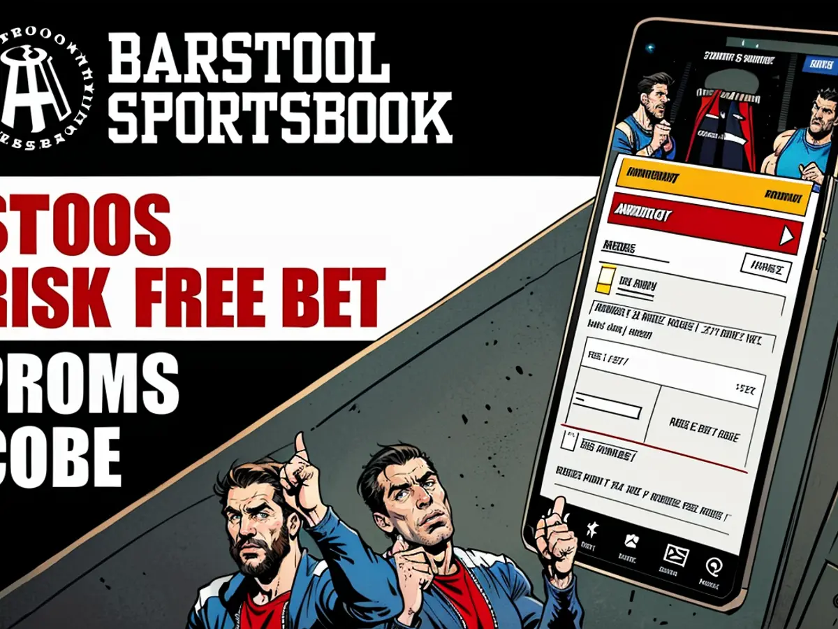 Barstool Sportsbook propose un pari sans risque de 1 000 dollars, comme le montre la publicité...