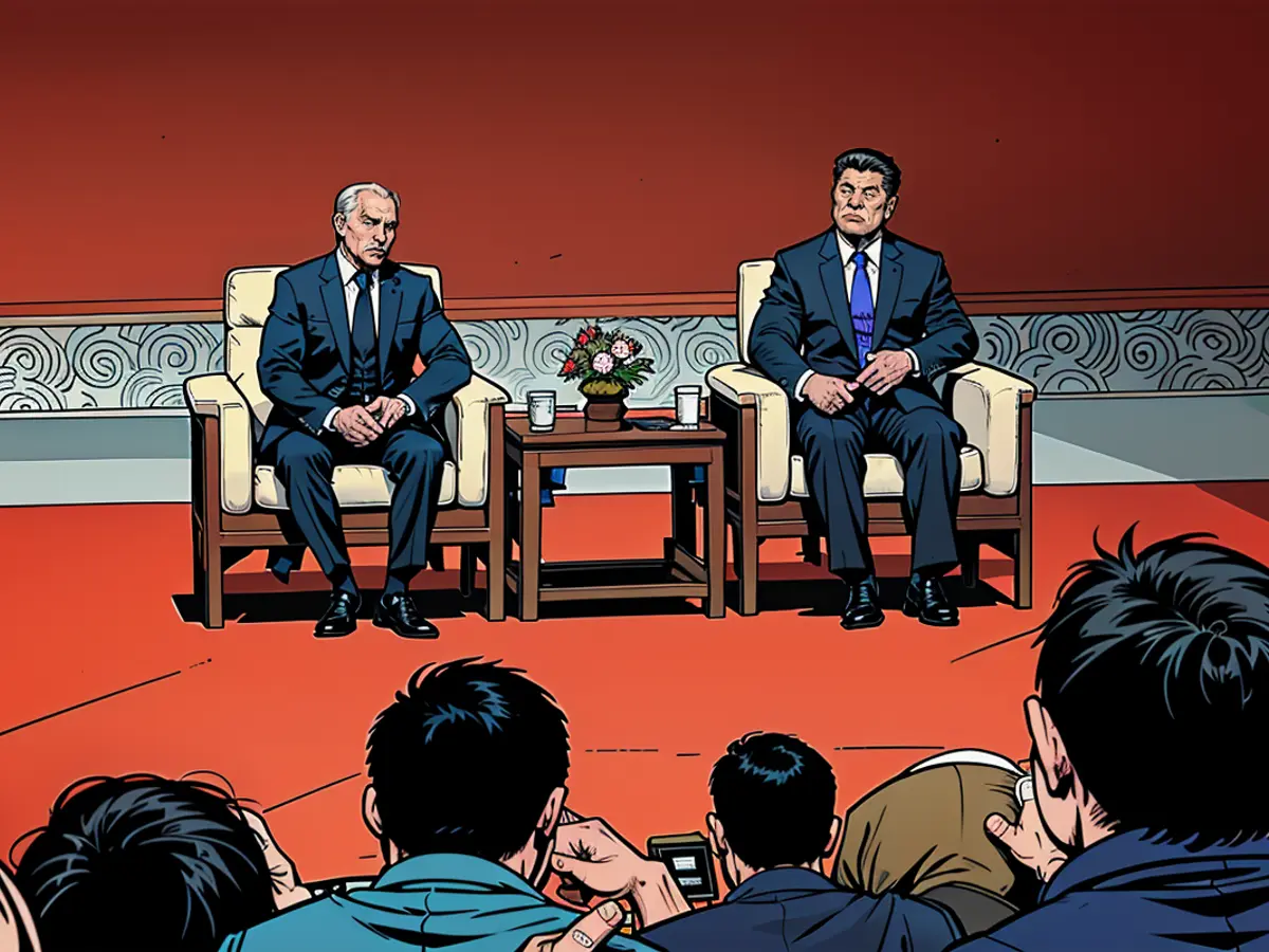 Putin e Xi assistono insieme a un concerto a Pechino il 16 maggio 2024.