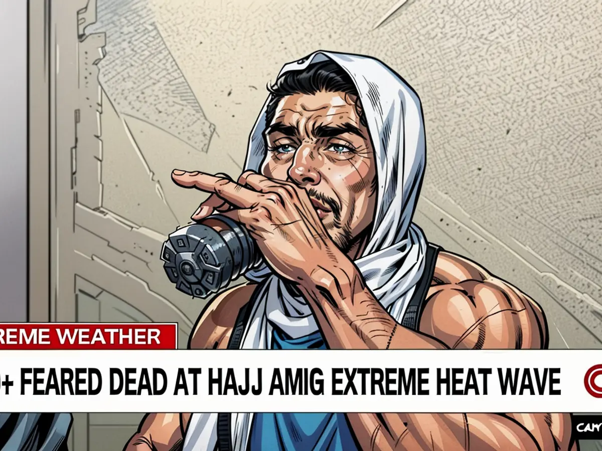 Las muertes relacionadas con el calor asolan la peregrinación anual del Hajj. Arabia Saudí se enfrenta a una mortífera ola de calor que ha sembrado el caos en la peregrinación anual del Hajj a La Meca. Scott McLean, de CNN, informa sobre el creciente número de muertos.