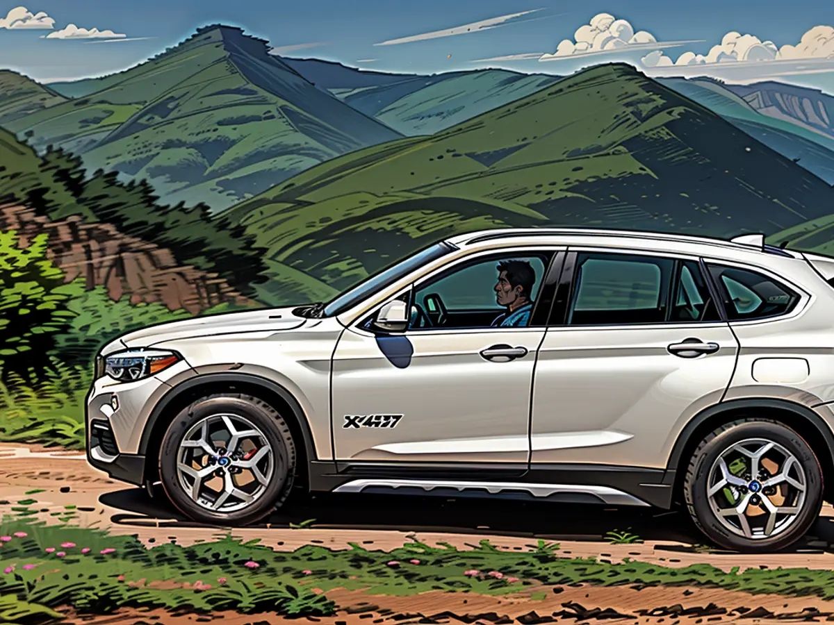 The second-generation BMW X1 is 4.44 meters long - slightly shorter than its predecessor.