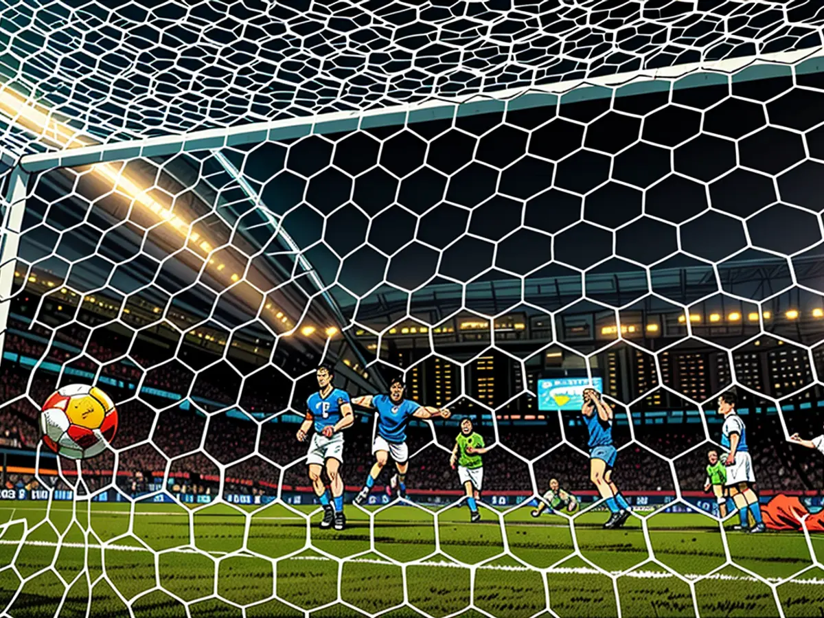 Italy's late goal stunned Croatia.