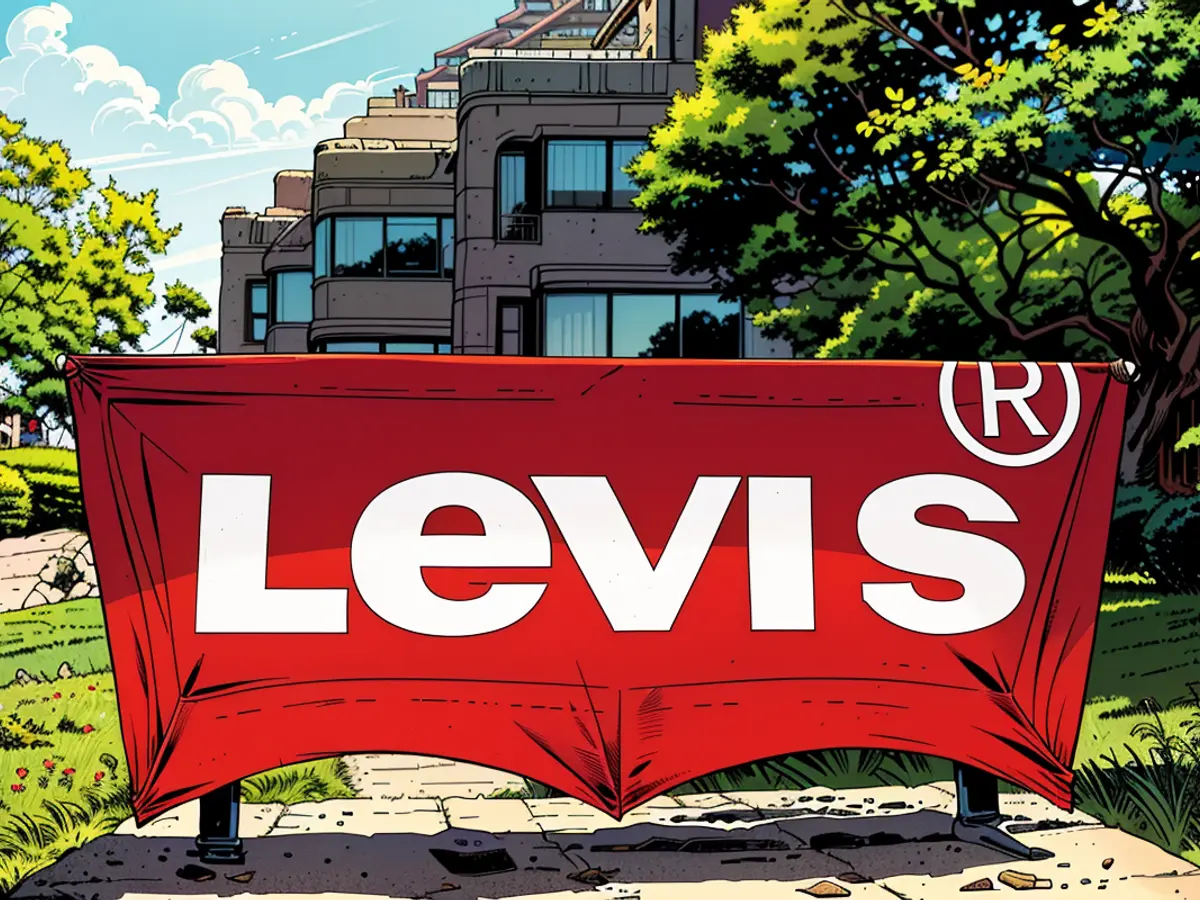 Der Hauptsitz von Levi Strauss in San Francisco, Kalifornien, im Juli 2020.