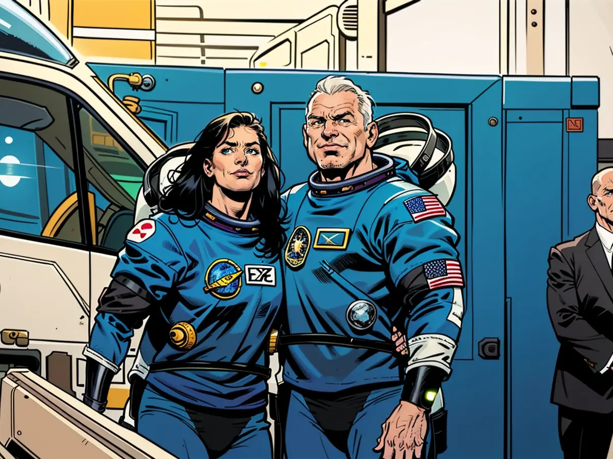 Les deux astronautes Suni Williams et Butch Wilmore profitent de leur séjour prolongé et imprévu à bord de l'ISS, déclare Stich.