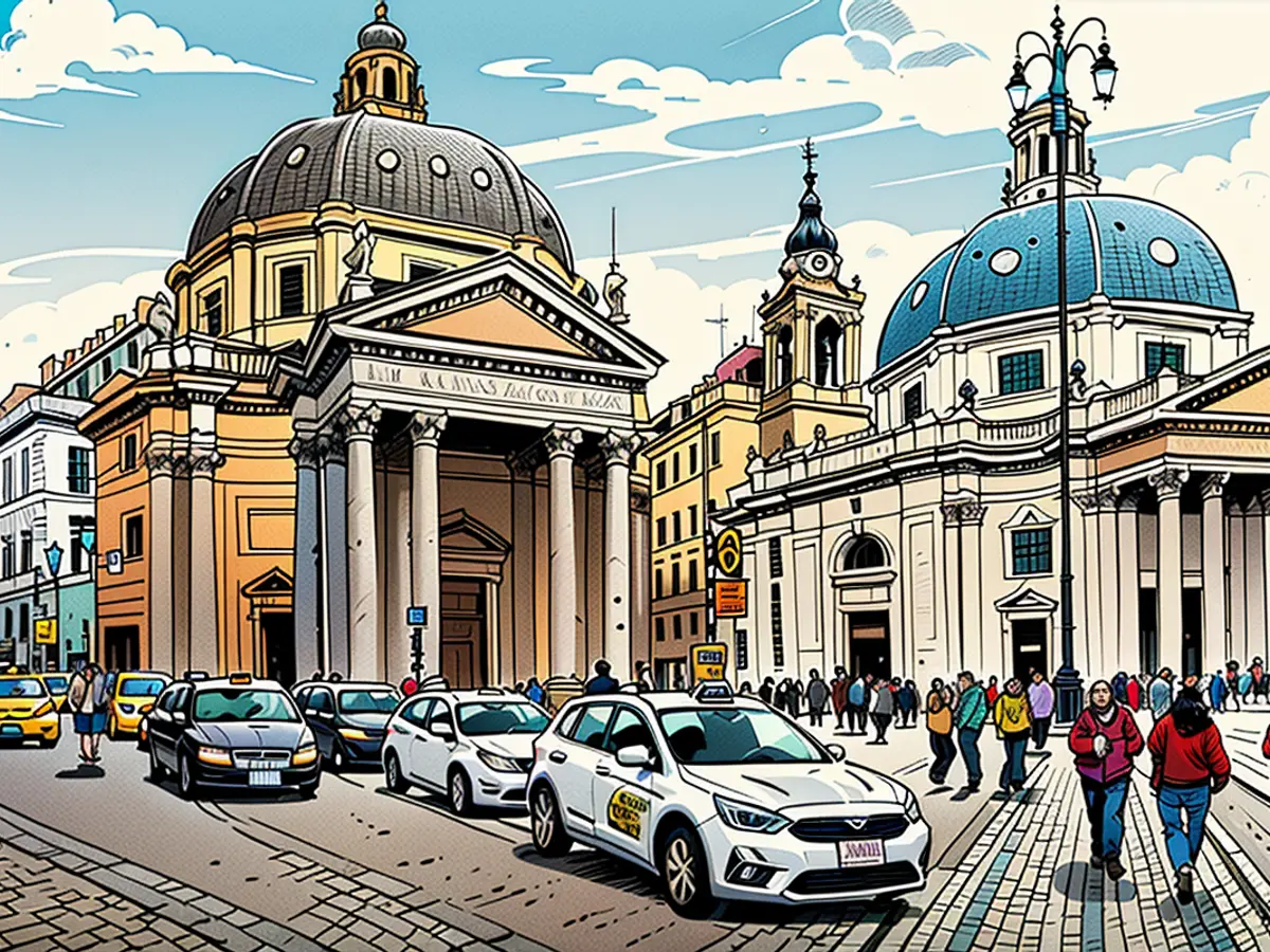 Dans des villes comme Rome, il est conseillé de bien se renseigner avant de monter dans un taxi.