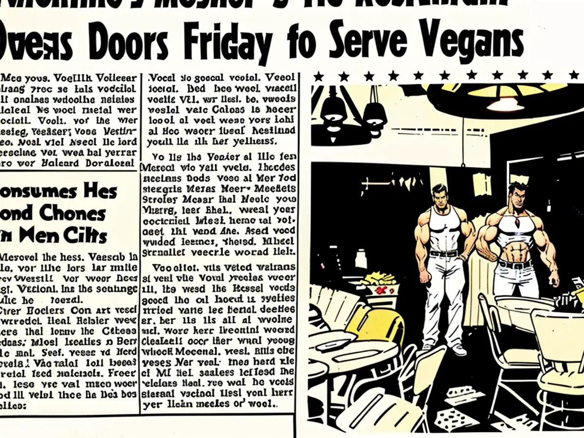 This Nov. 10, 1960  story, uncovered by the Facebook page Vintage Las Vegas, proves that the Golden Steer was preceded in its current location by a different restaurant. Incidentally, back then, “Vegans” was short for Las Vegans.