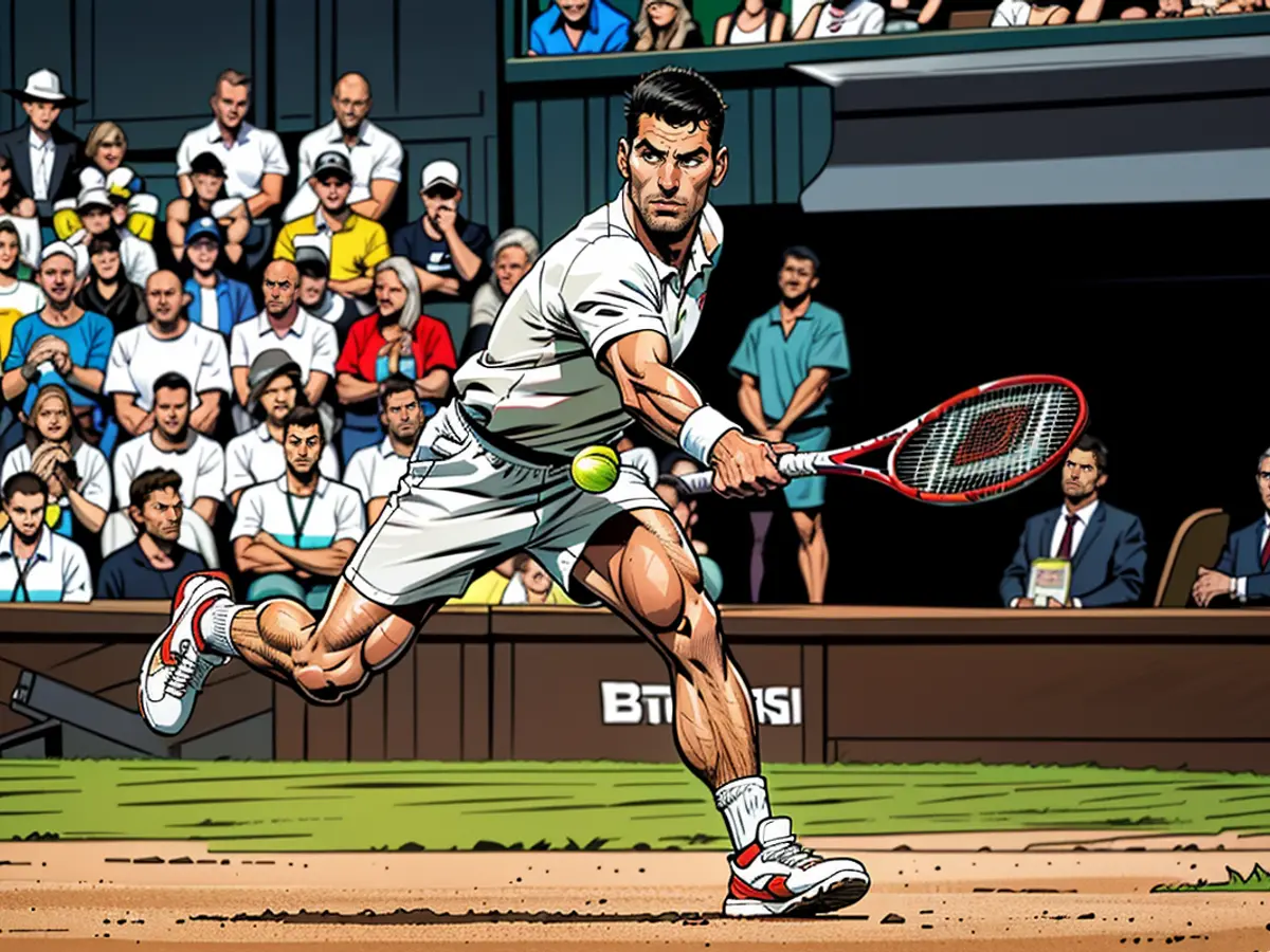 Djokovic se sometió a una operación de rodilla menos de un mes antes de su victoria en primera ronda de Wimbledon.