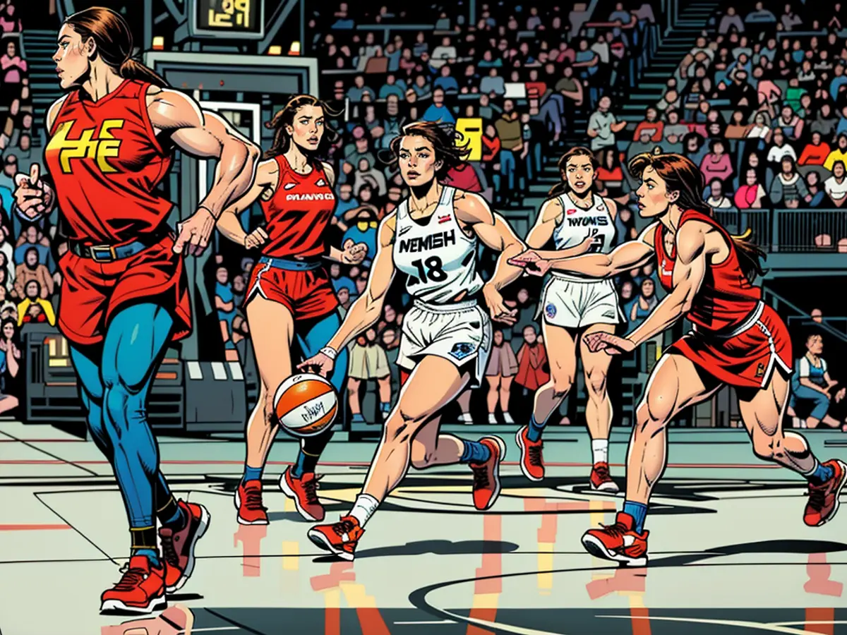 La popolarità della Clark ha contribuito a stabilire i record di presenze della WNBA.