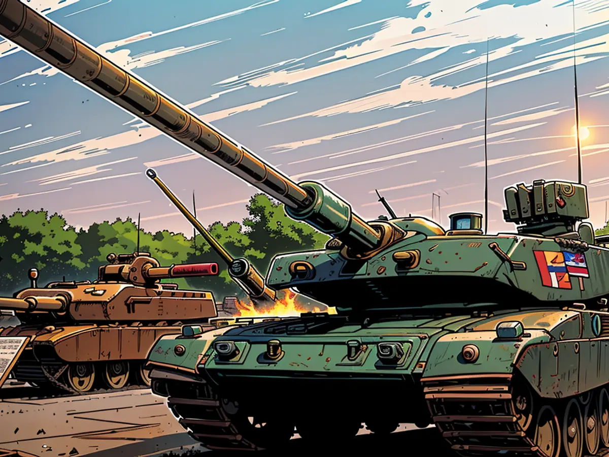 Das Verteidigungsministerium kann 105 neue Leopard-Panzer bestellen