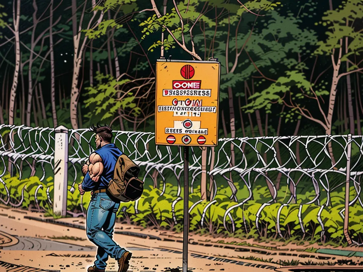 160 attempts in one week: Latvia again records more attempted irregular entries at its border with Belarus.