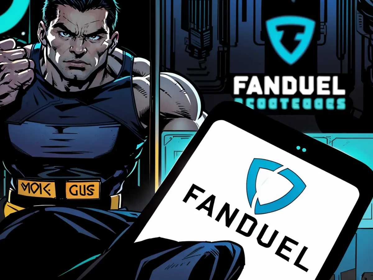 Logos FanDuel. La société mère Flutter Entertainment a été désignée par Hedgeye comme l'une des...