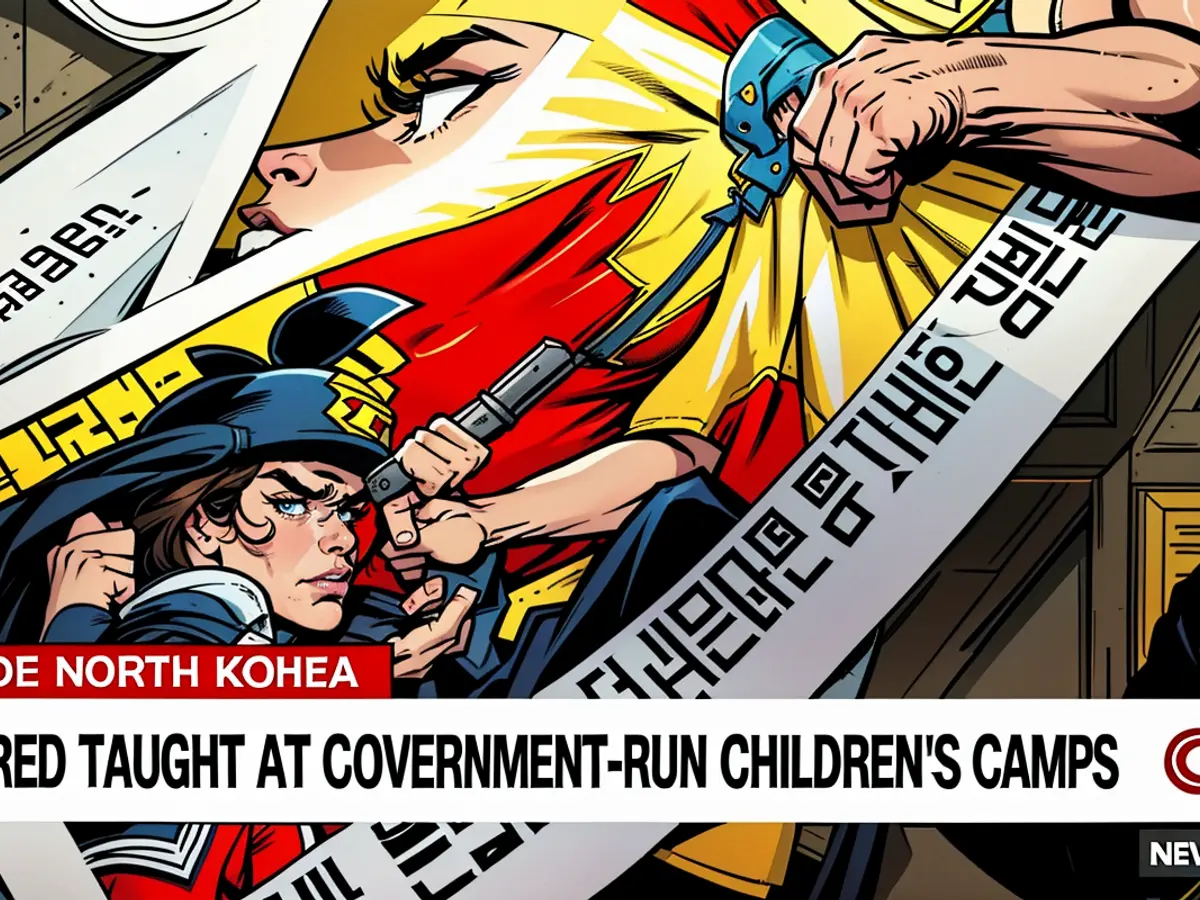 Hasst gegen erwartete Feinde ist eine organisatorische Lehre für Kinder in Nordkorea. CNN hat eine erste Hand-Meldung von innen erhalten. Will Ripley berichtet.