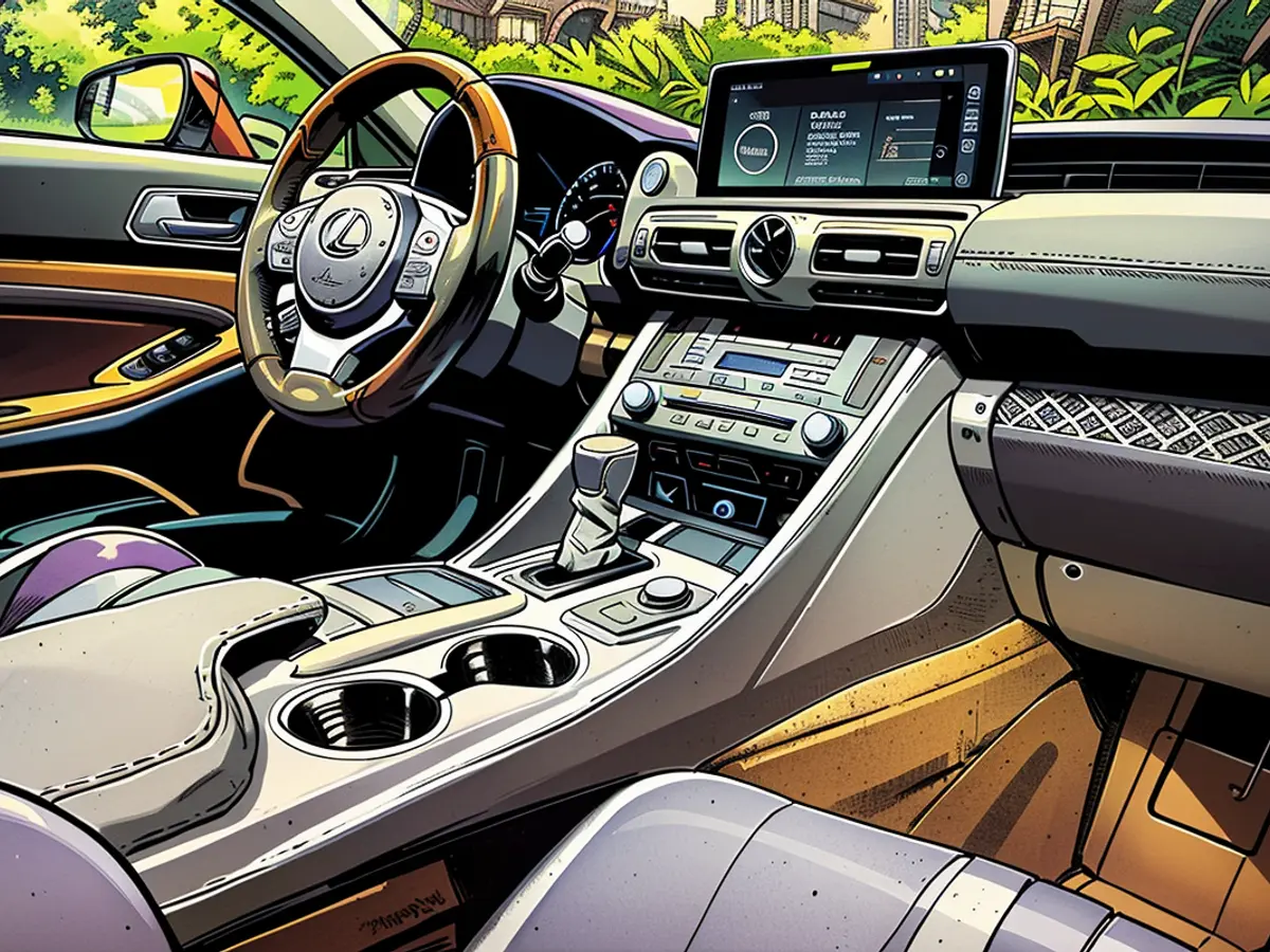 Der Lexus beeindruckt mit seinen feinen Alcantara-Sitzen. Die Bedienung ist typischerweise für die Marke mindestens intuitiver.