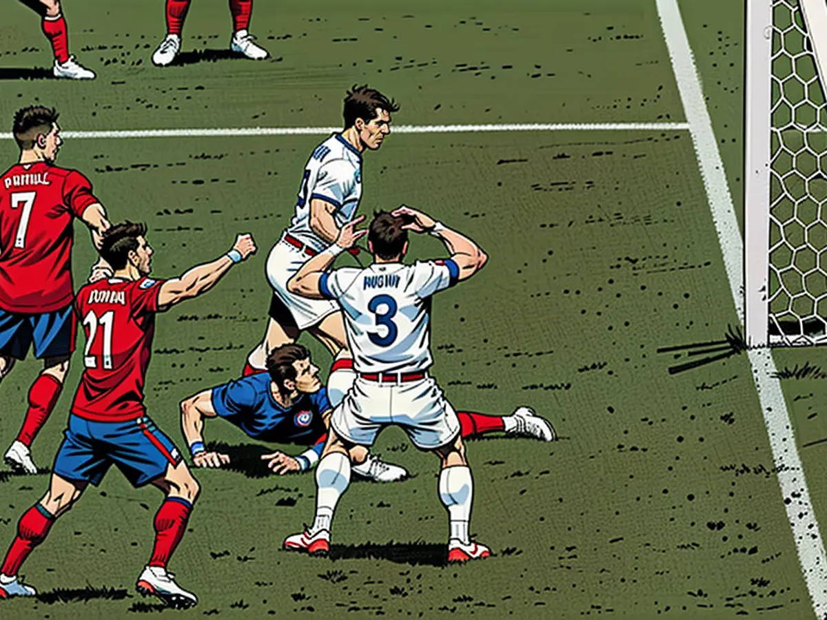 Das ruthlose Football zeigt sich während der EURO 2024 in allen seine Grausamkeit. Es ist der Turnier der Eigenbildungen, hier erzielte Tschechiens Robin Hranicka gegen Portugal einen Eigentor.