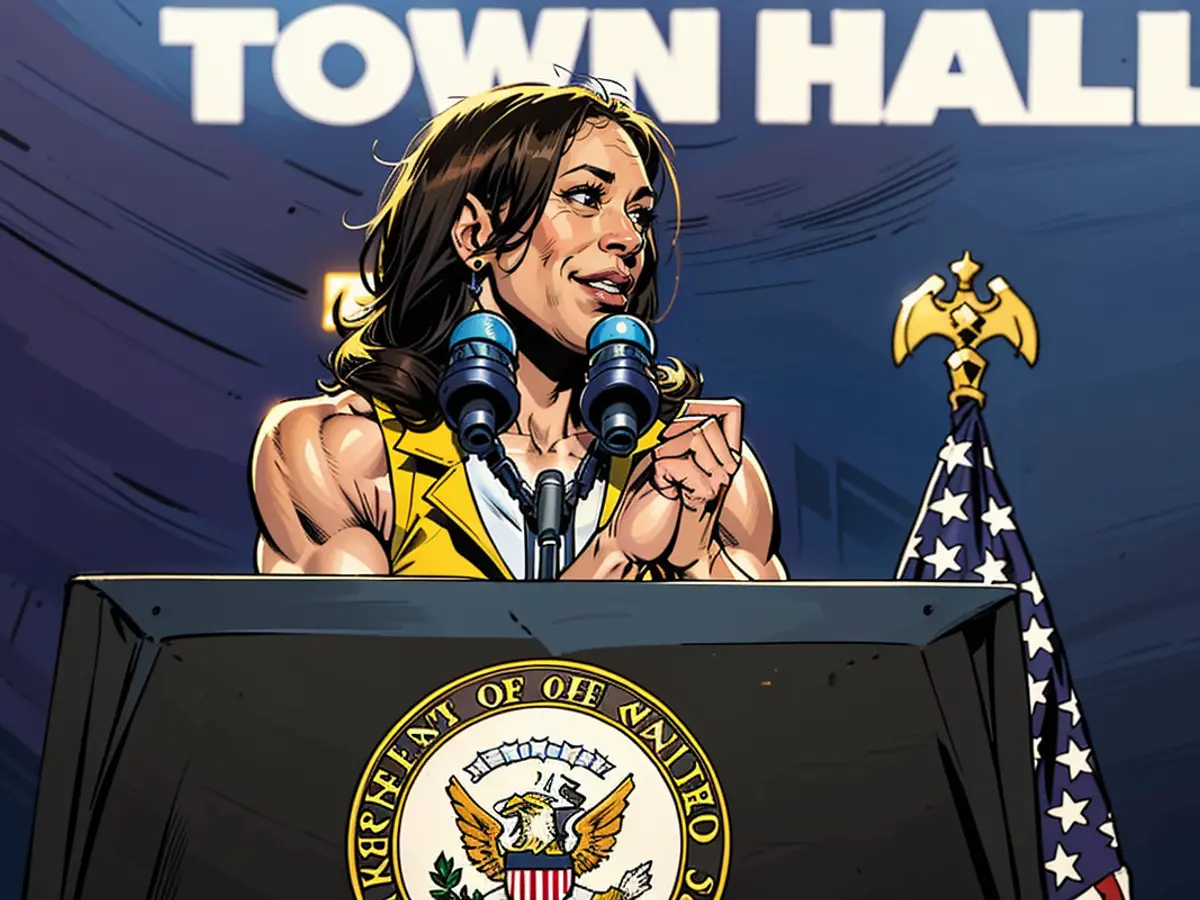 Vice President Kamala Harris is seen as an alternative among Democrats to Biden