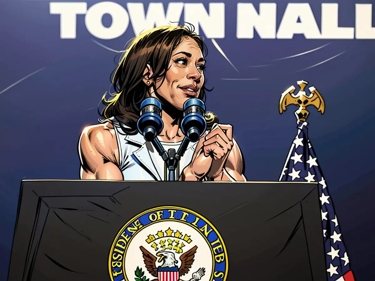 Vice-Präsidentin Kamala Harris wird von Demokraten als Alternative zur Biden gesehen