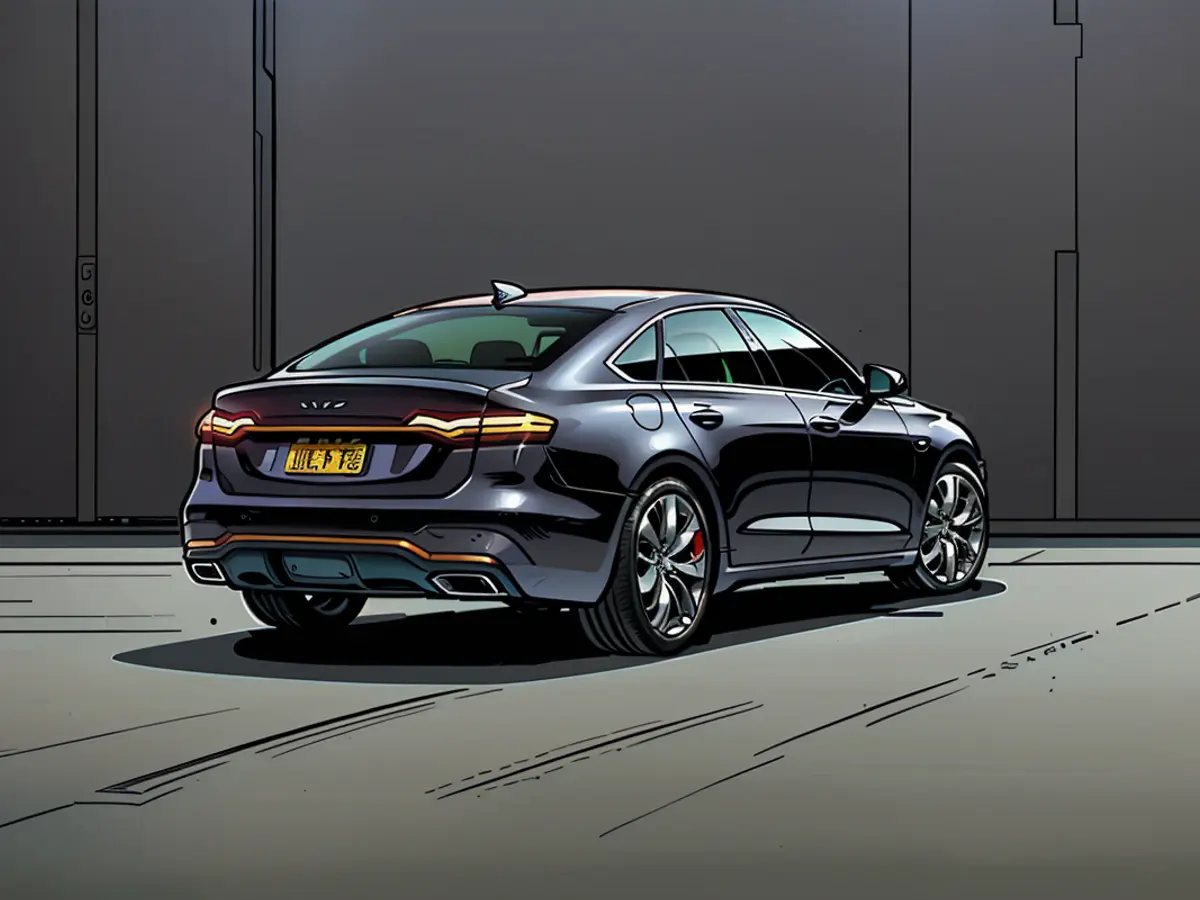 The new A5 acts elegantly as a limousine.