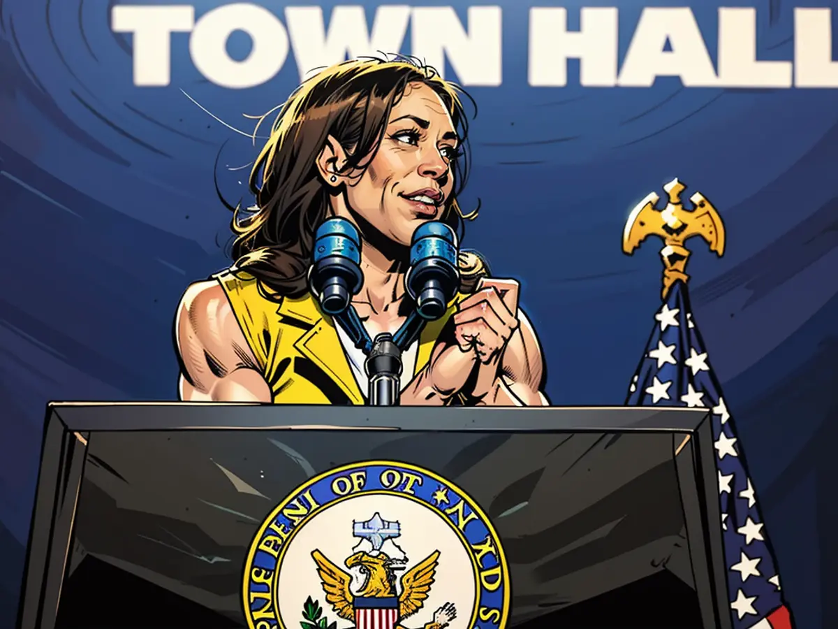 Vice-Präsidentin Kamala Harris wird unter Demokraten als Alternative zu Biden gesehen
