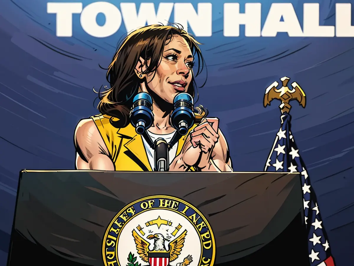 Vice President Kamala Harris is seen as an alternative to Biden among Democrats