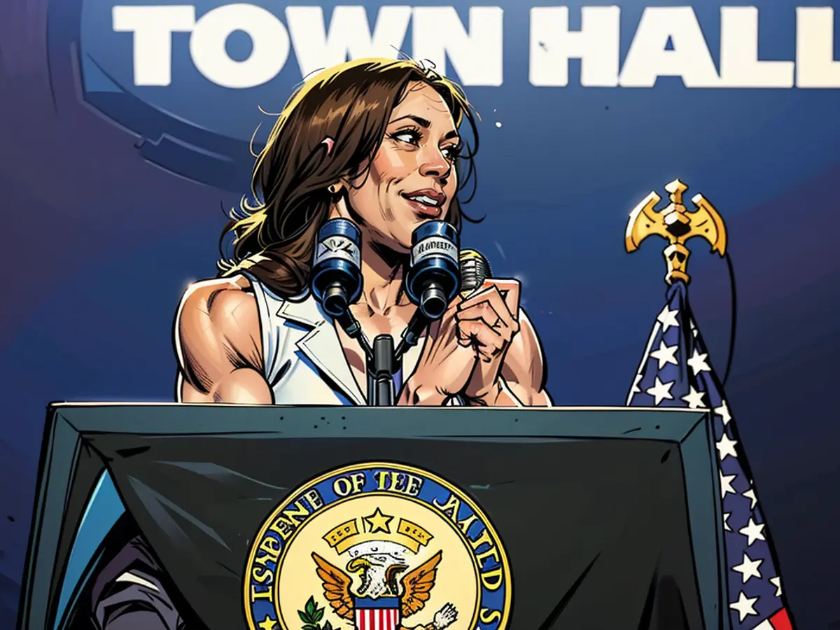Vice-Präsidentin Kamala Harris wird unter Denokraten als Alternative gegenüber Biden angesehen