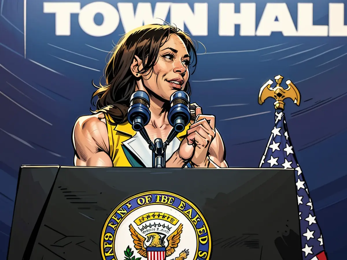 Vice-Präsidentin Kamala Harris ist bei Demokraten als Alternative zu Biden gesehen