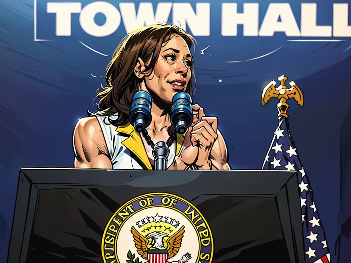 Vice President Kamala Harris is seen as an alternative to Biden among Democrats