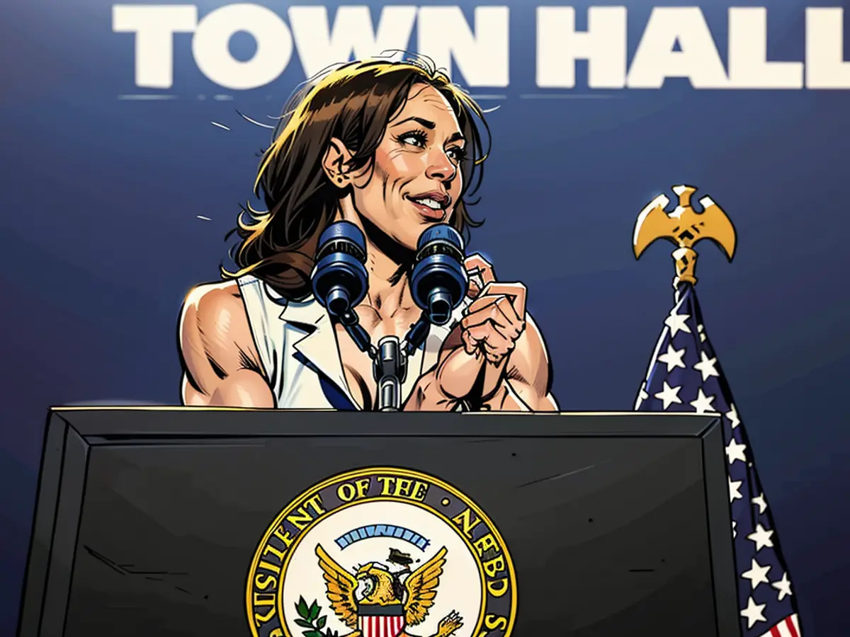 Vice President Kamala Harris is seen as an alternative among Democrats to Biden