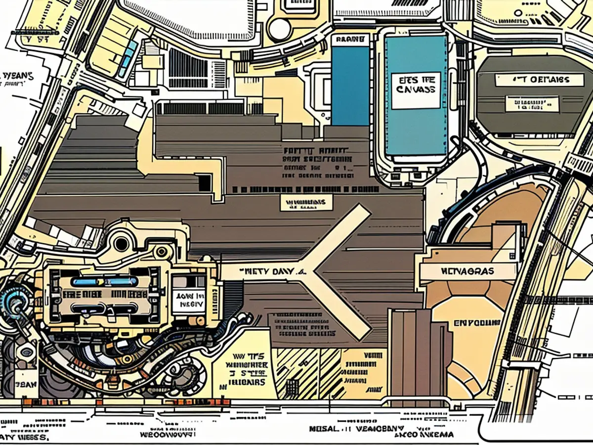 As you can see from this early property site plan for the property, The Mirage’s atrium will disappear but the villas will be preserved.