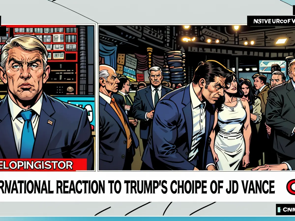World watches as Republicans put forth their America-First, Trump-Vance ticket. CNN's Nic Robertson says Trump's VP pick reinforces concerns about a more isolationist United States.