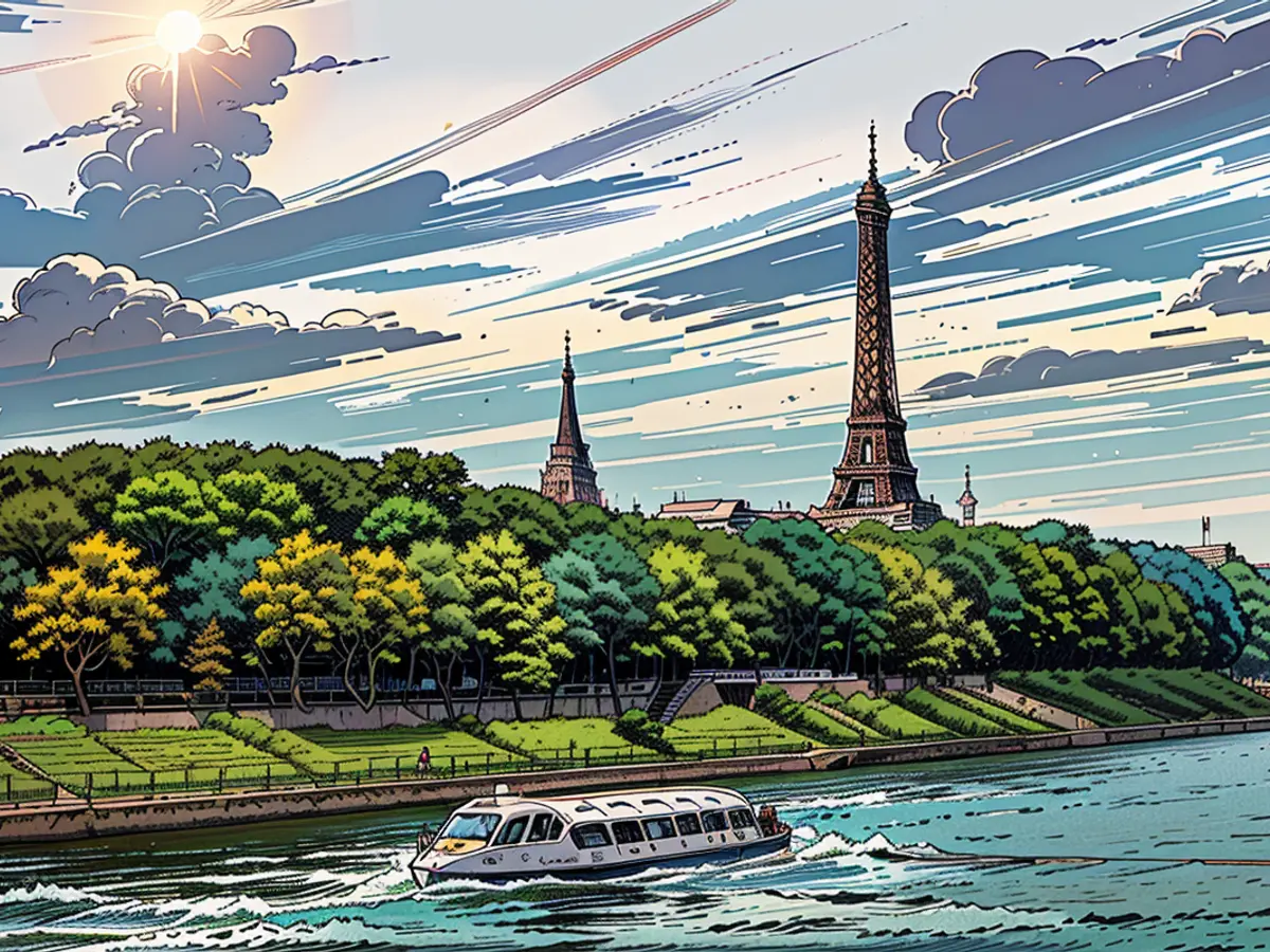 La Cerimonia d'Apertura avveraterà in vicinanza dei canali del Fiume Seine.