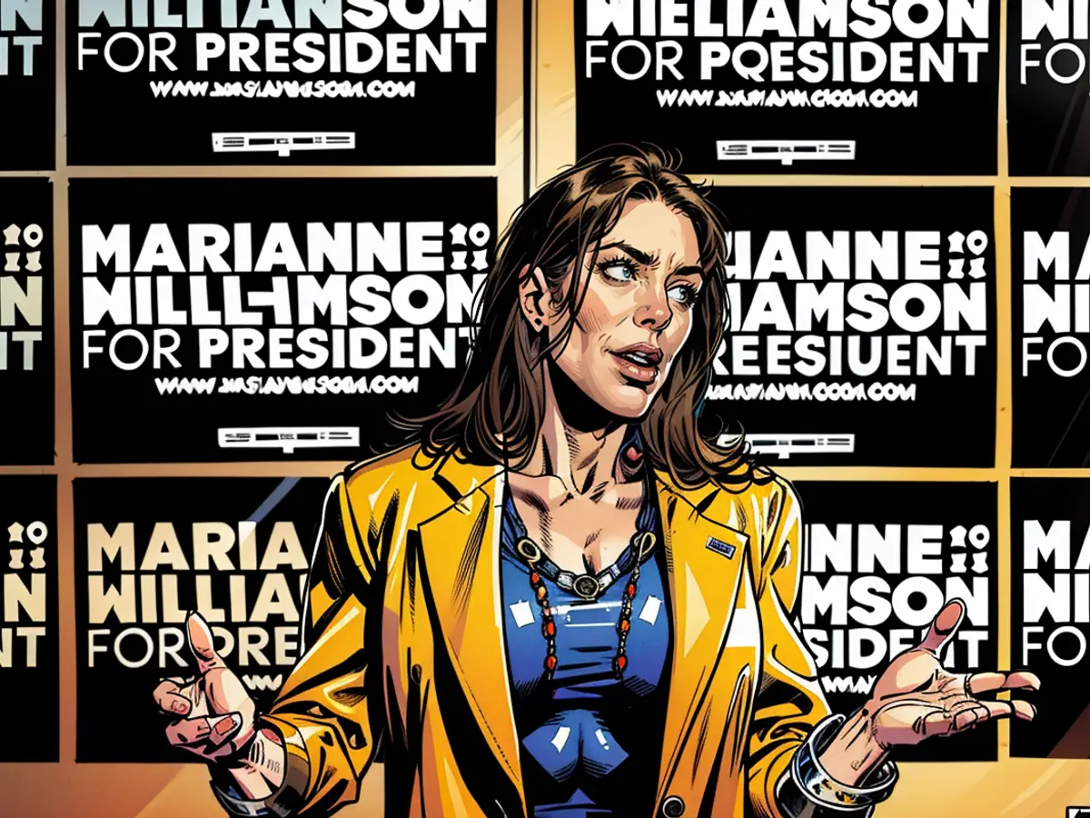 Marianne Williamson has not given up her chance to become US-President yet.