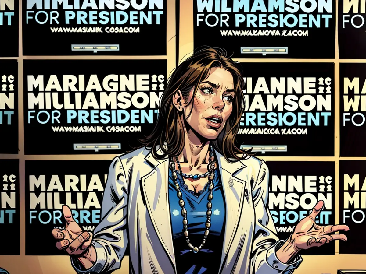 Marianne Williamson has not given up her chance to become US-President yet.