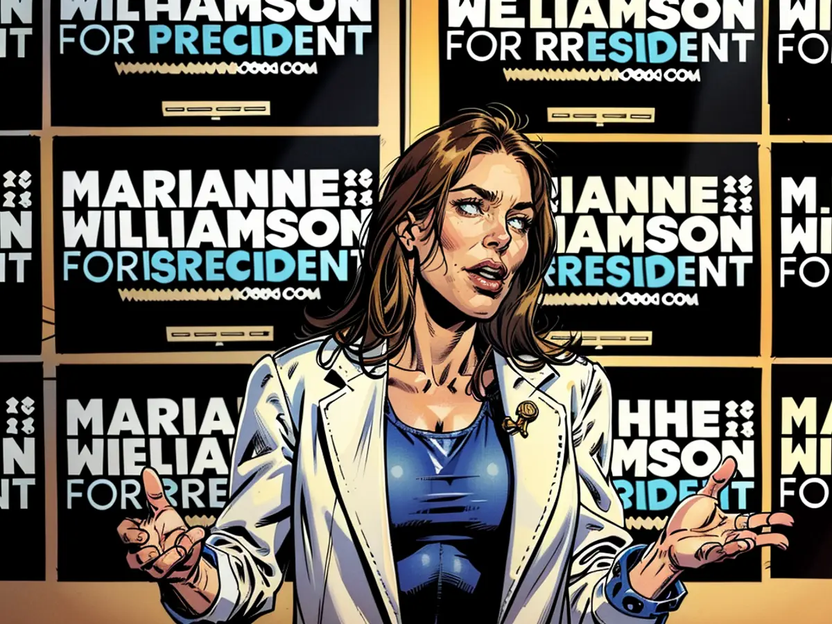 Marianne Williamson has not given up the prospect of becoming US-President yet.