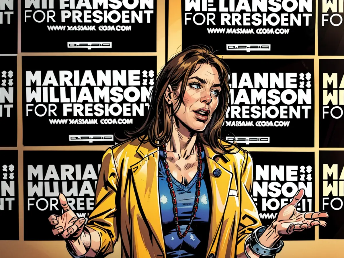 Marianne Williamson has not given up the possibility of becoming US-President yet.