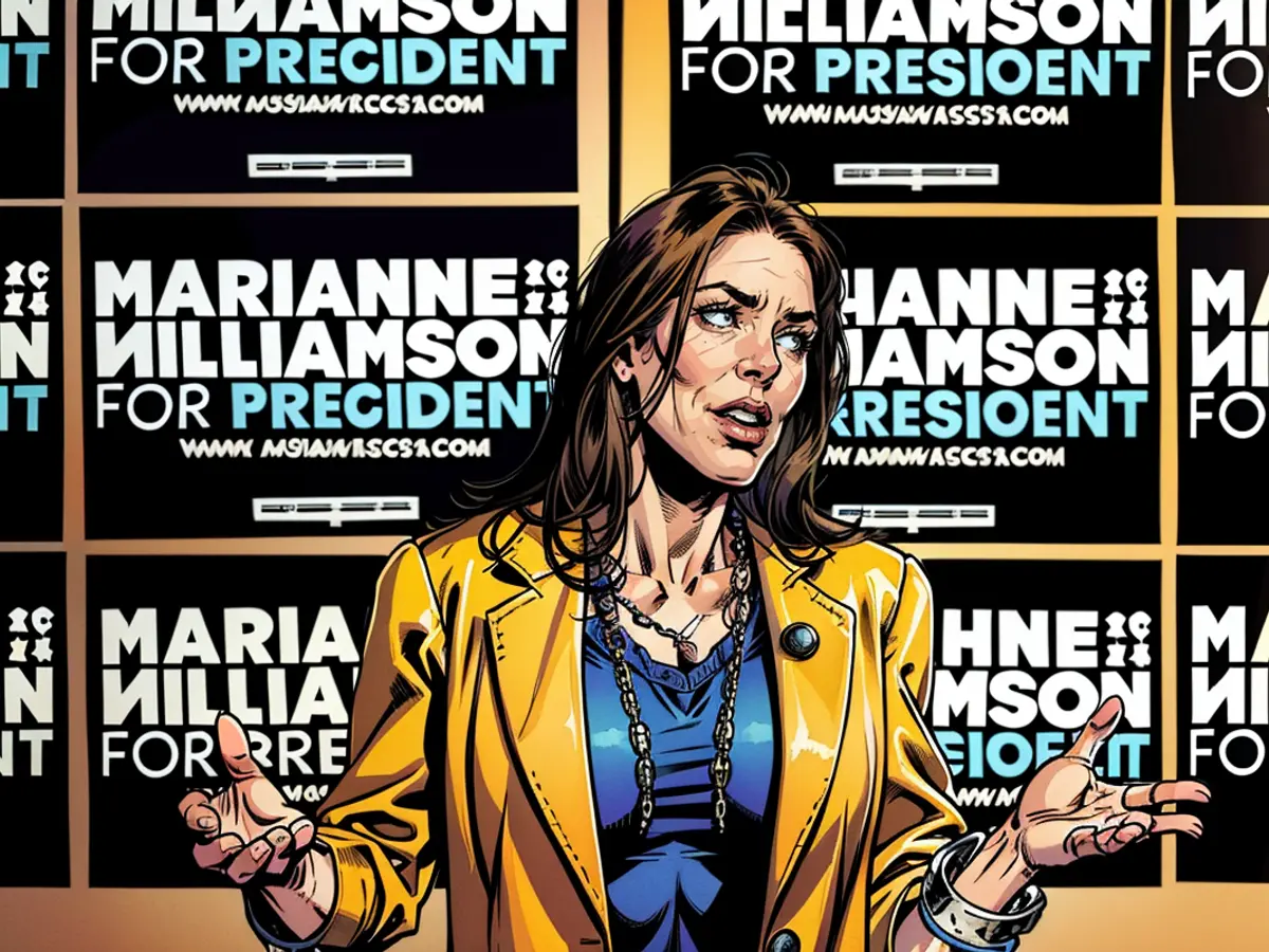 Marianne Williamson has not given up the prospect of becoming US-President yet.