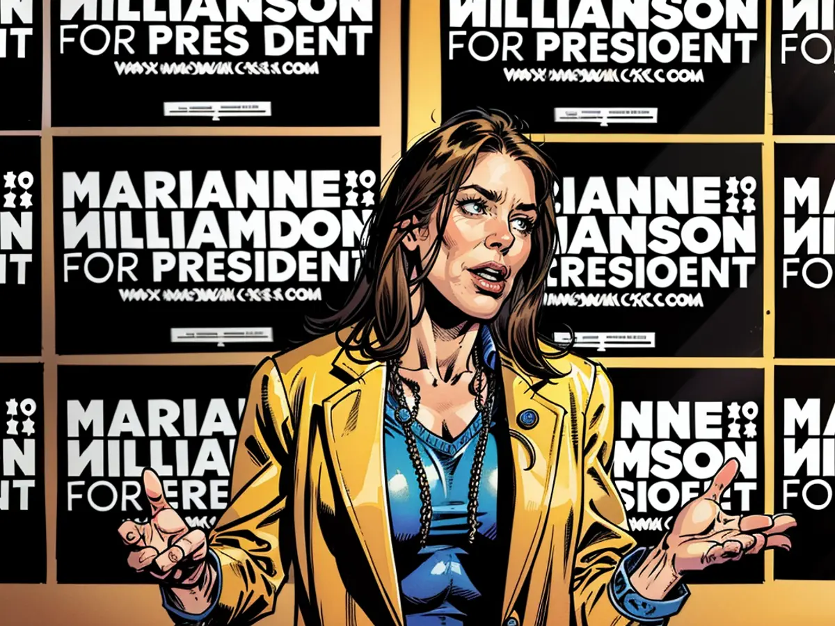 Marianne Williamson has not given up the prospect of becoming US-President yet.