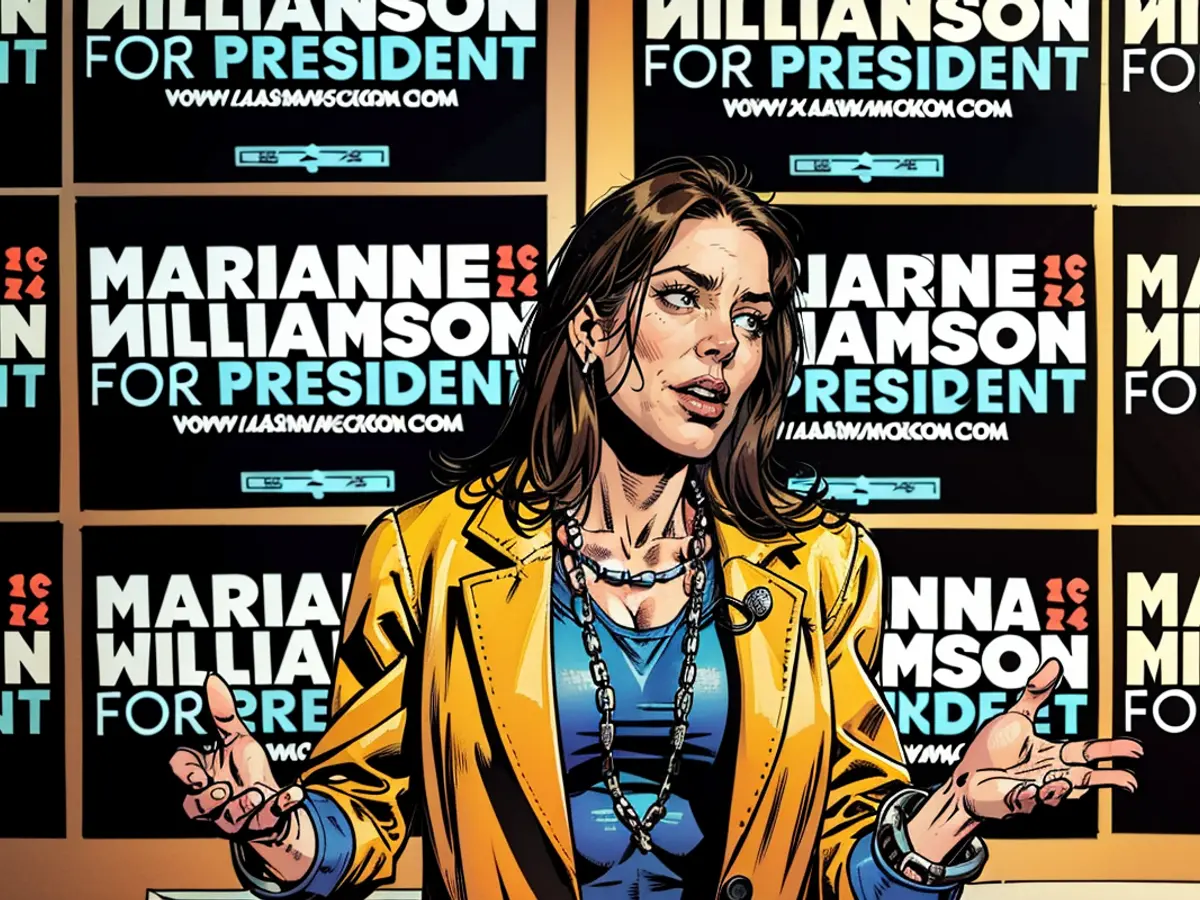 Marianne Williamson has not given up the prospect of becoming US-President yet.