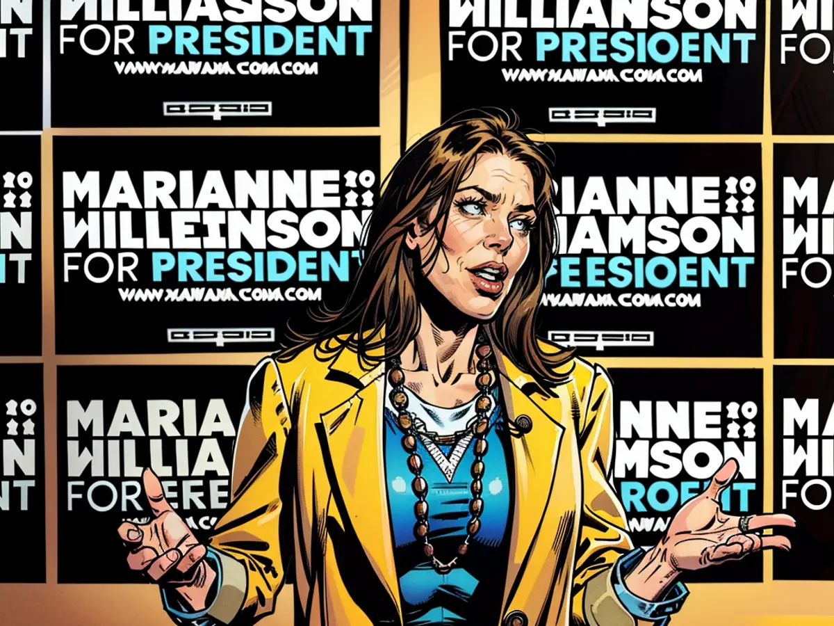 Marianne Williamson aún no ha abandonado su oportunidad de convertirse en Presidente de Estados Unidos.