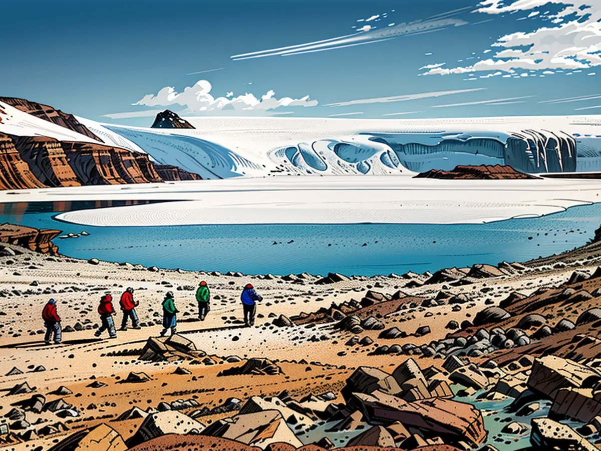White Desert allows tourists to visit Antarctica responsibly.