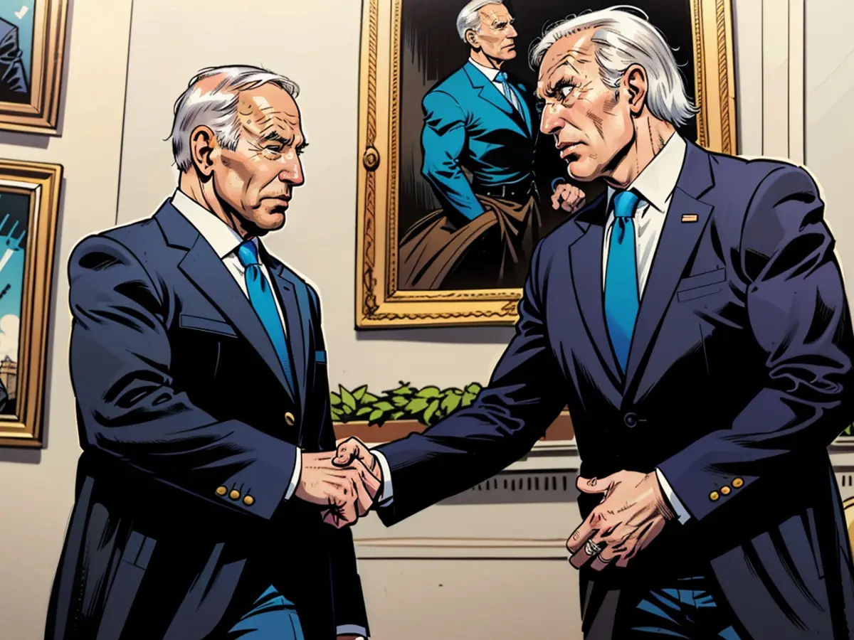 Nach der Begegnung mit Biden trifft Netanyahu später mit der Vizepräsidentin Harris zusammen.