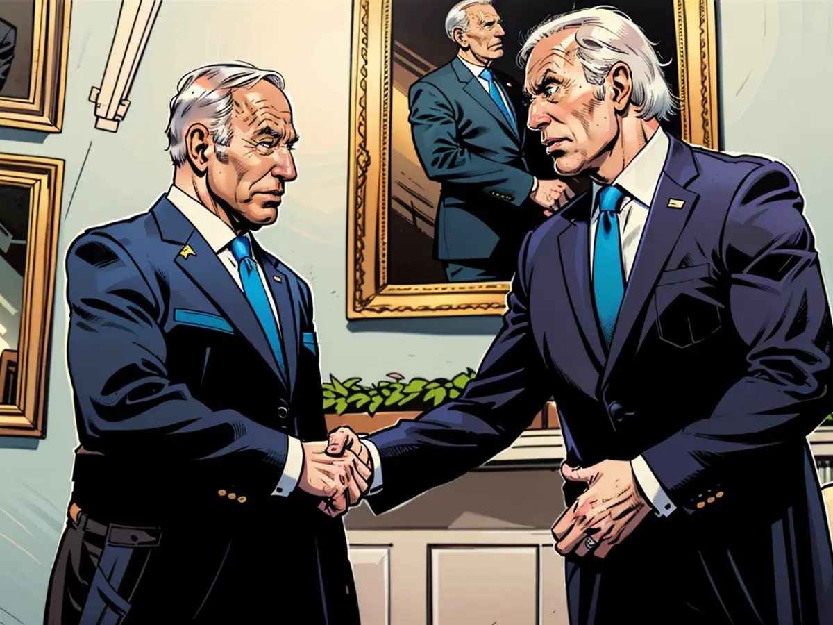 Dopo aver incontrato Biden, Netanyahu avrà incontro con la Vicepresidente Harris nella parte finale della giornata.}