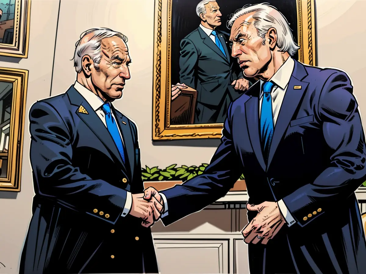 Nach der Besprechung mit Biden trifft Netanyahu später im Tage mit der Vizepräsidentin Harris zusammen.