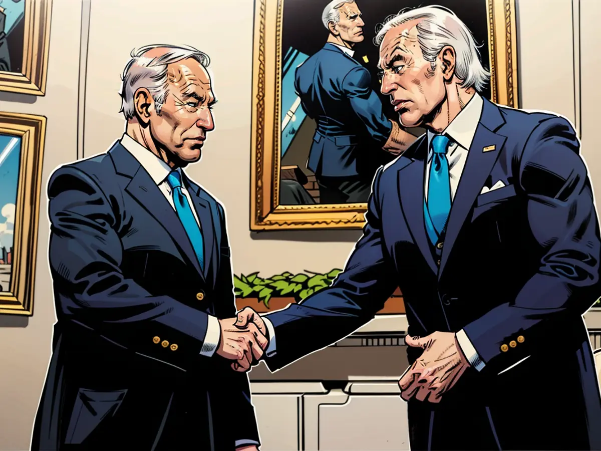 Después de reunirse con Biden, Netanyahu tenderá más adelante del día una reunión con la vicepresidenta Harris.