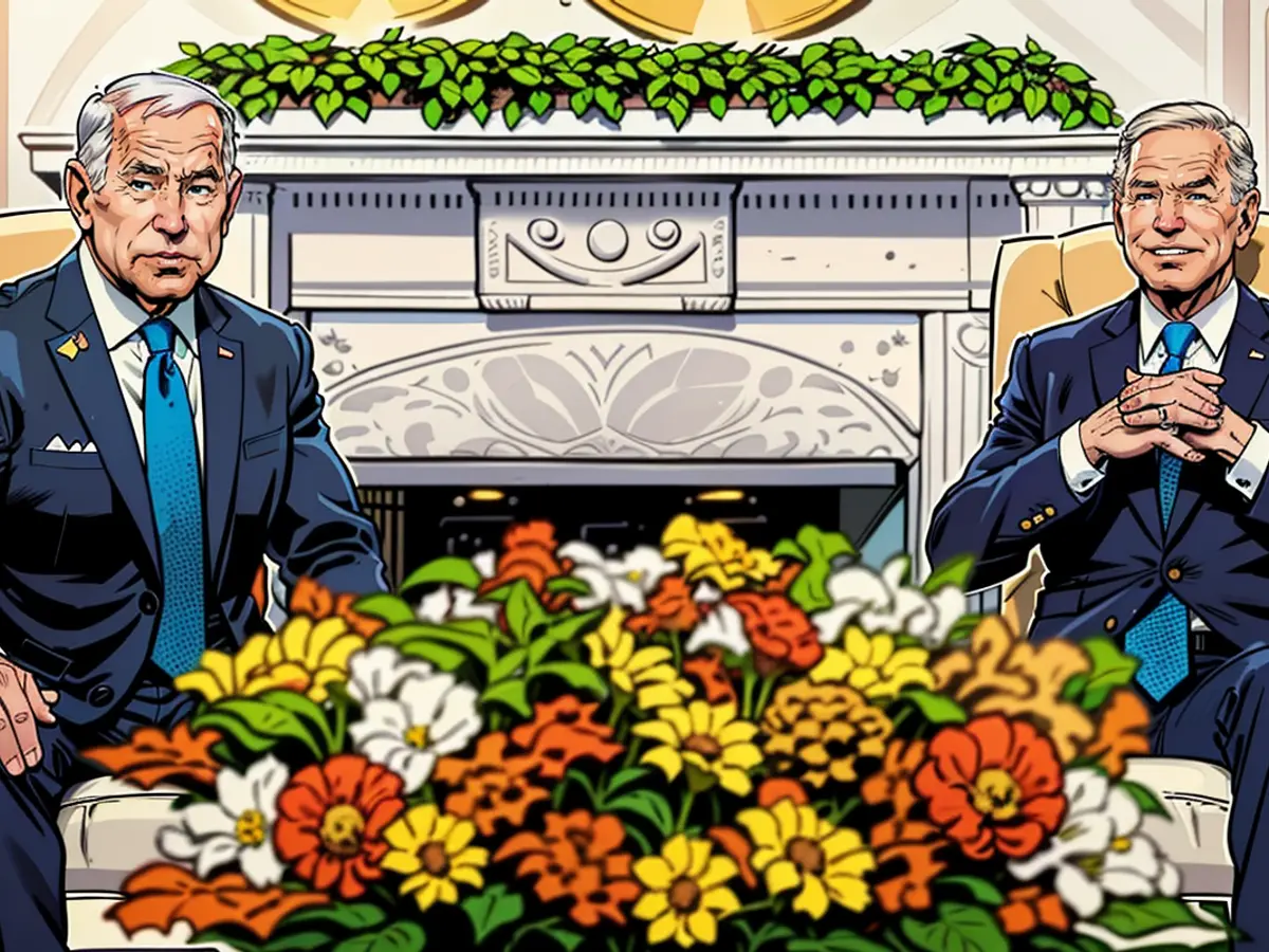 US-President Joe Biden met with Israeli Prime Minister Benjamin Netanyahu in the Oval Office of the White House.