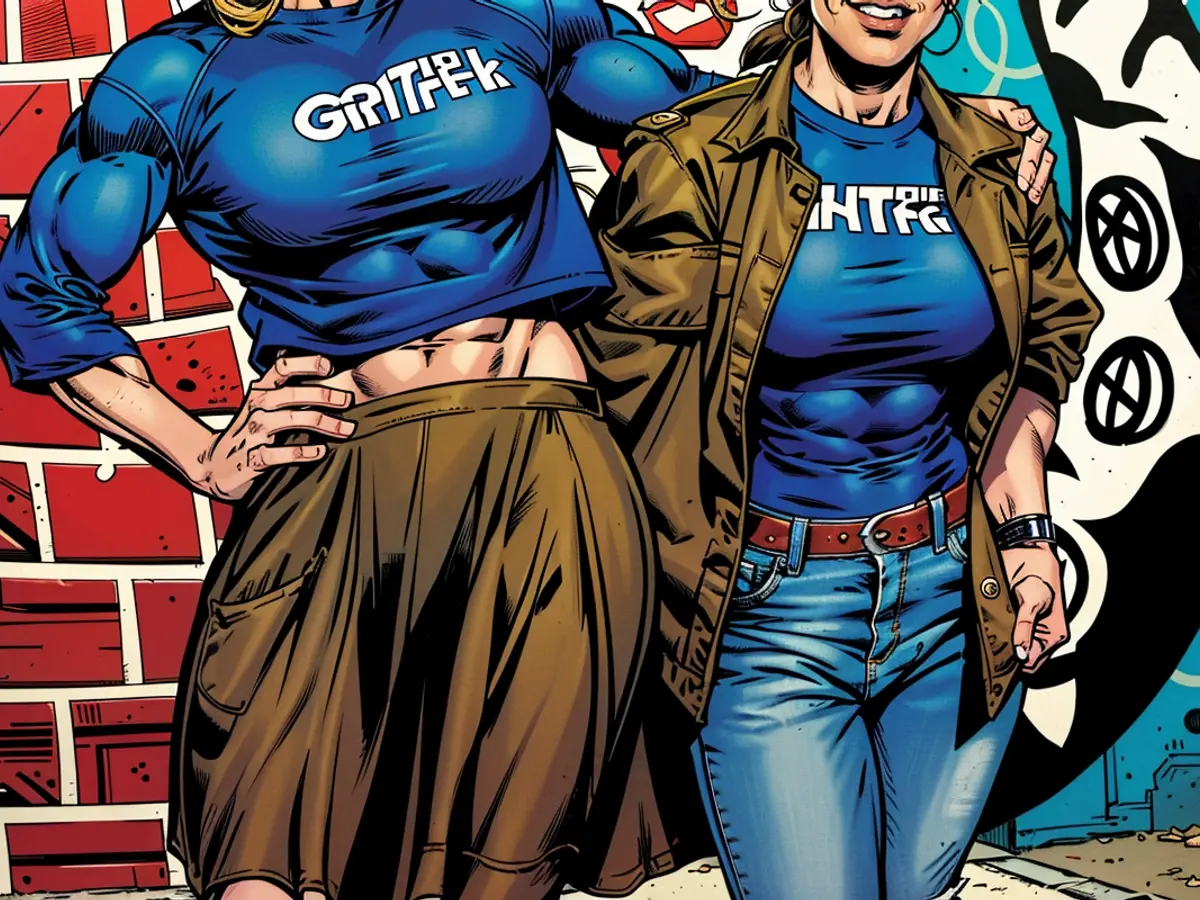 T. Morgan Dixon, links, und Vanessa Garrison gründeten GirlTrek.