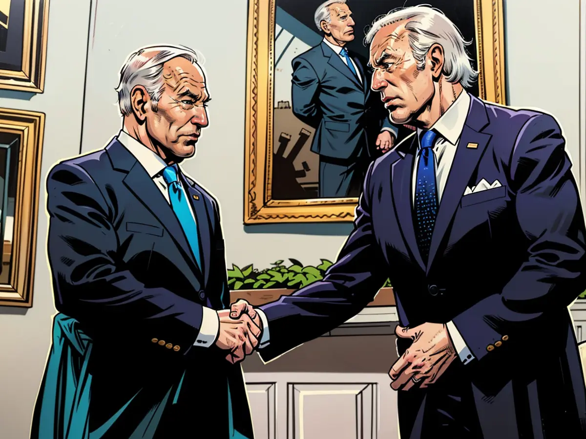 Nach der Begegnung mit Biden trifft Netanyahu später im Tage mit der Vizepräsidentin Kamala Harris zusammen.