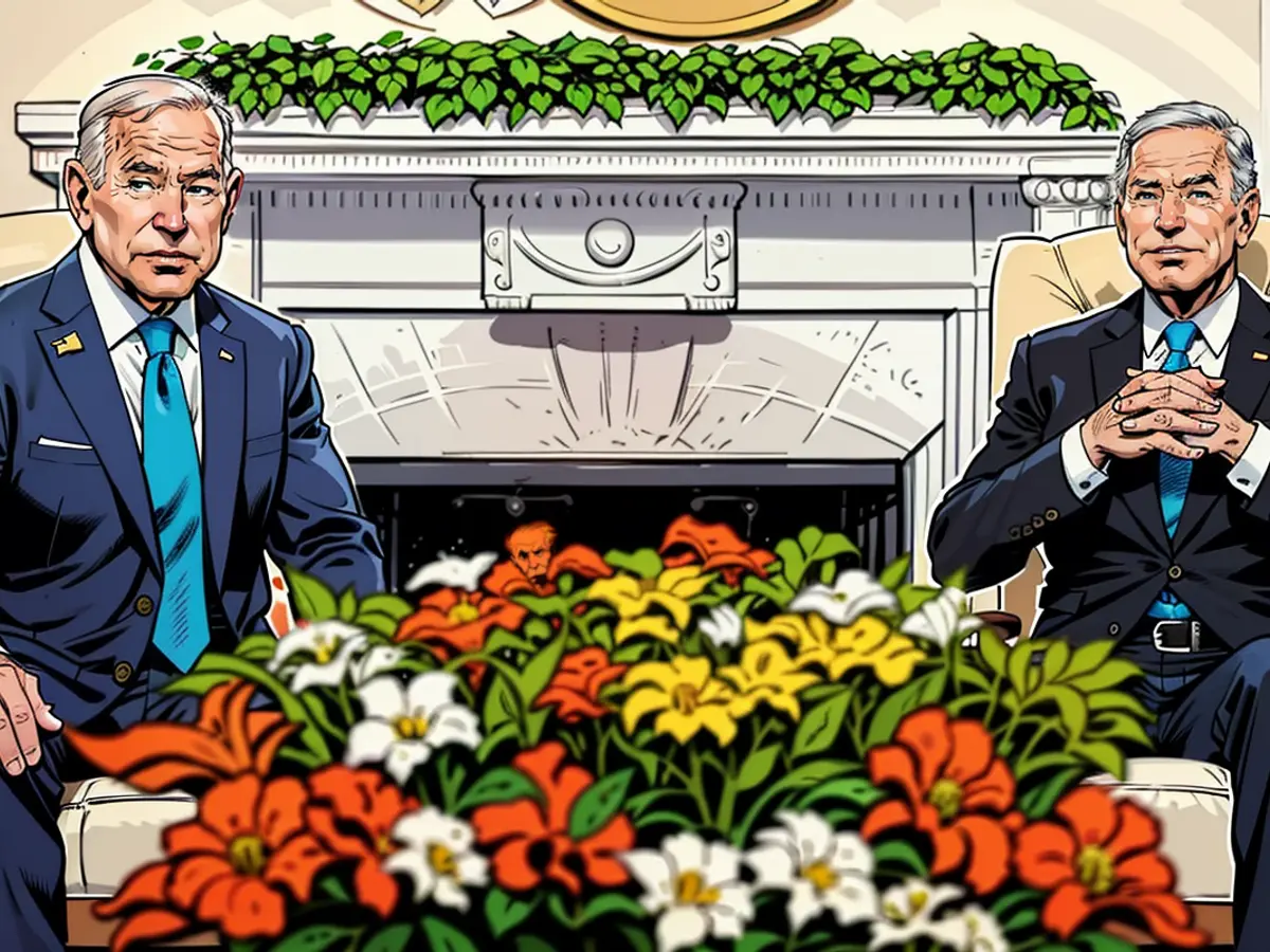 US-President Joe Biden met with the Israeli Prime Minister Benjamin Netanyahu in the Oval Office of the White House.