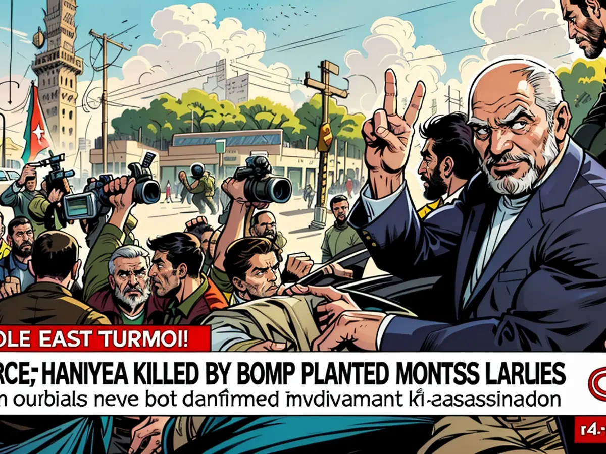 Iran giuramentis vendetta per la morte di Hamas leader politico